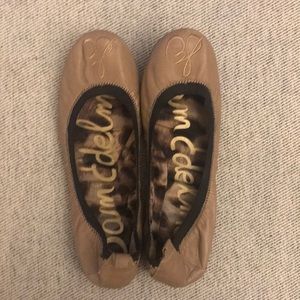 Sam Edelman Nude Ballet Flats